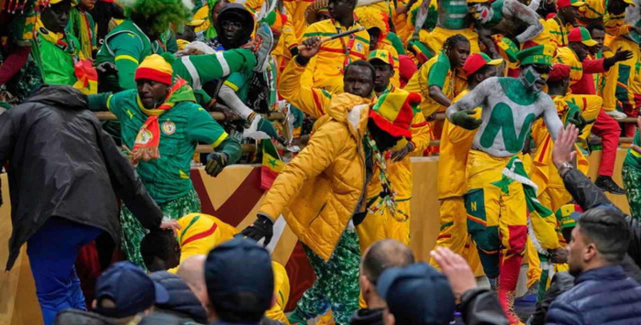 Supporters Senegalais a la CAN